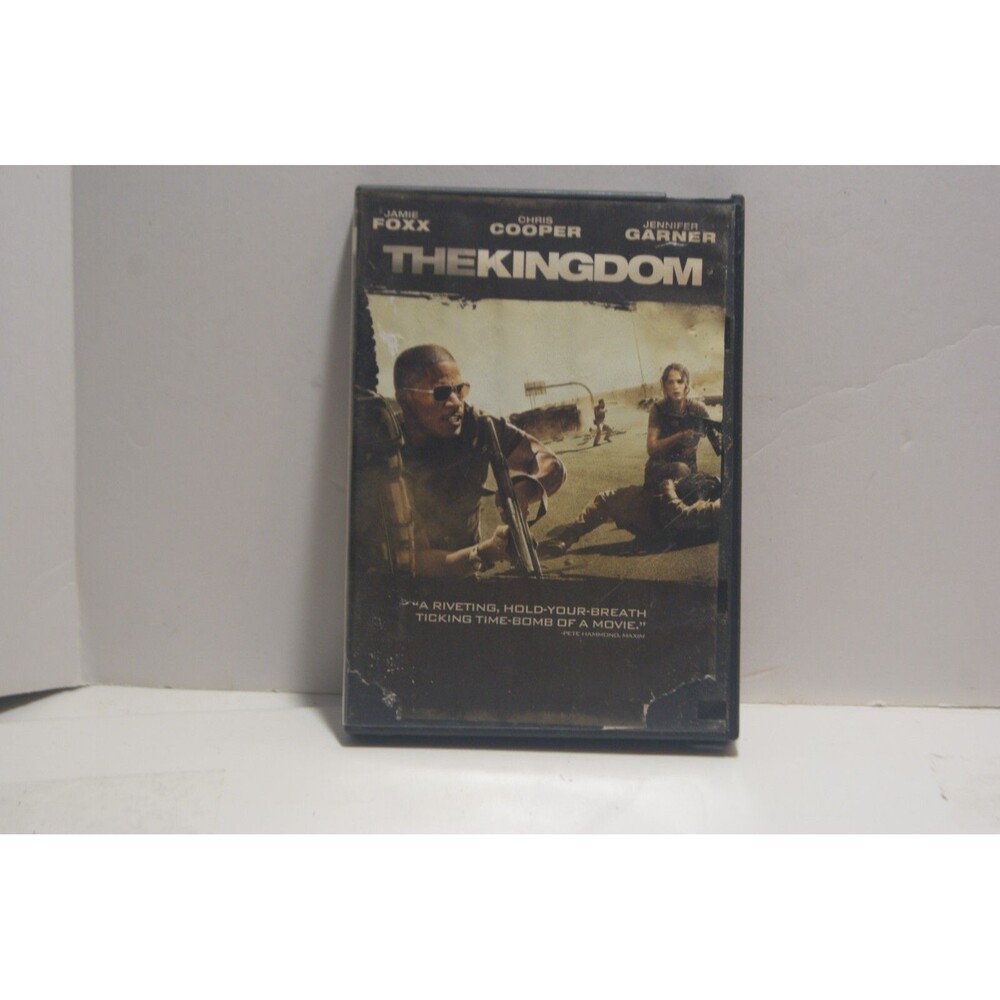 The Kingdom (DVD, WS, 2007) - Jamie Foxx Action X-rental Blockbuster